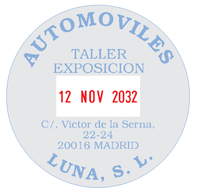 Imagen del sellado